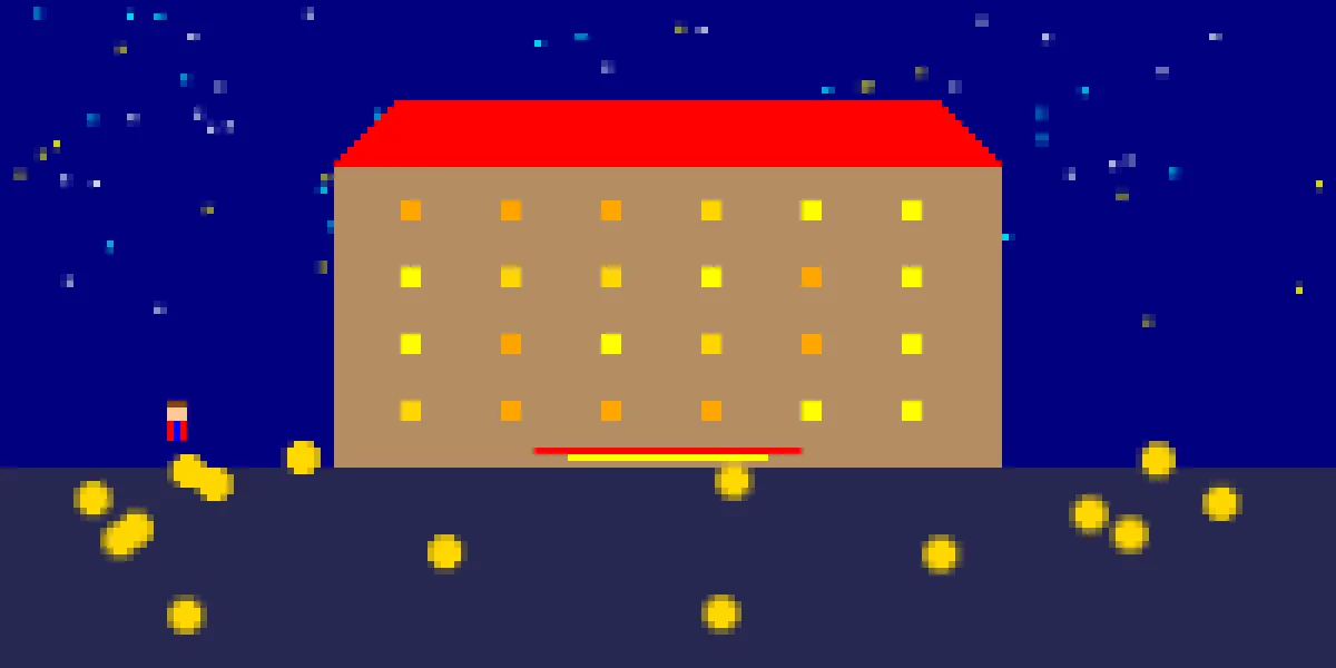 太阳城娱乐像素风格澳门赌场全景