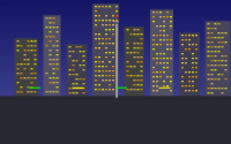 太阳城娱乐像素风格澳门城市夜景