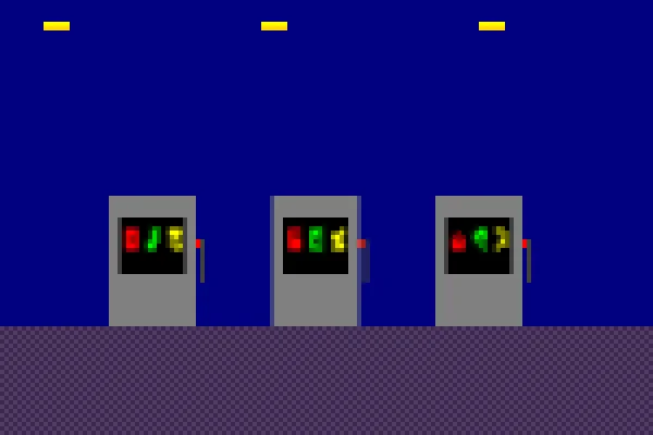 太阳城娱乐像素老虎机游戏界面